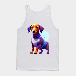 The Tutu Dachshund: Cute and Charming Tank Top